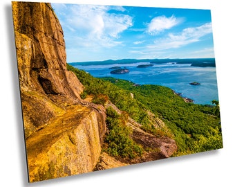 Vertical Wonder: The Precipice Trail in Acadia National Park Wall Art Maine Landscape Photography