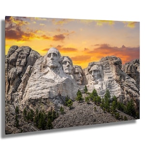 Mount Rushmore Print: Black Hills South Dakota Landscape Wall Art