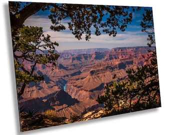 Rim of Tranquility: Grand Canyon National Park Landscape Photography Arizona Canvas Print Wall Art