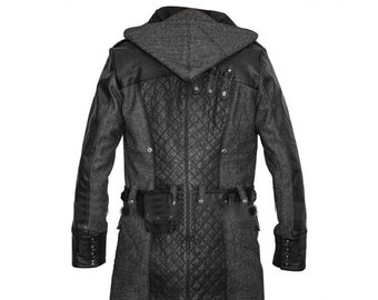 hooded topcoat