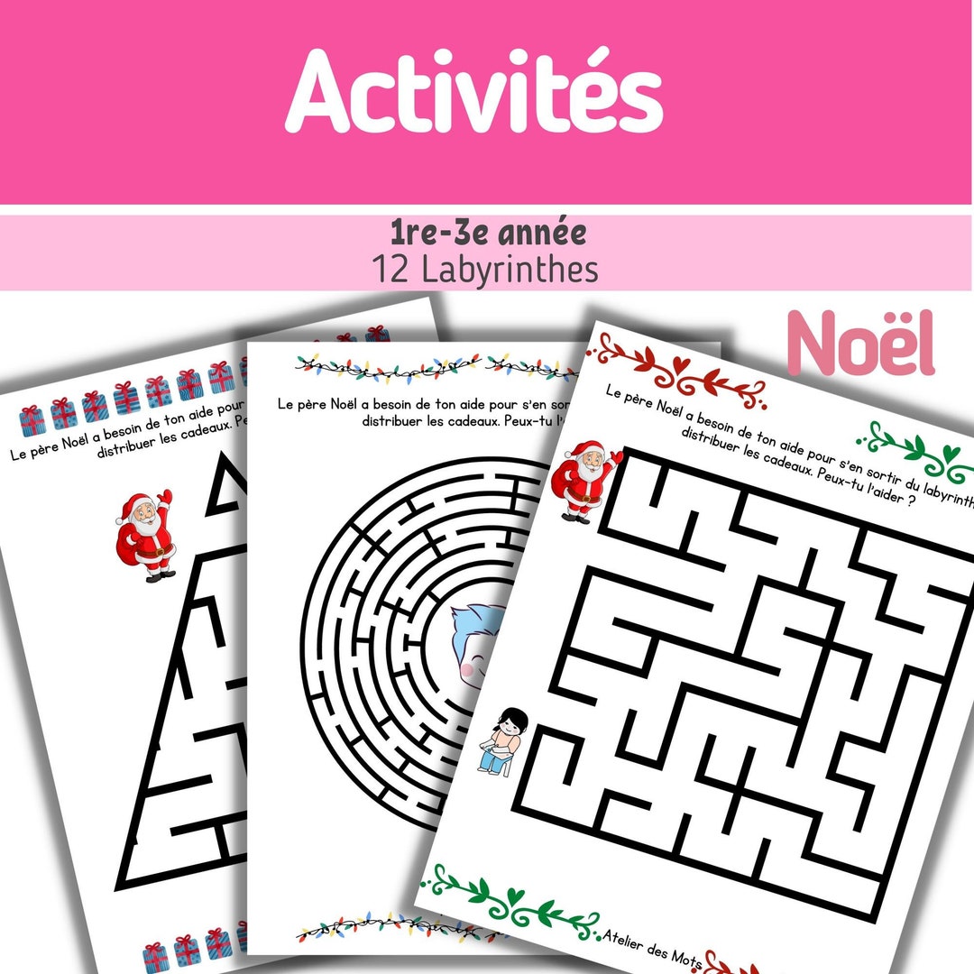 Mazes for Kids, Printable Maze Activities for Kids Ages 4 8 Easy to ...