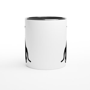 Taza de gato negro: adorable taza de café de 325 ml con inspiración felina, ideal como regalo para amantes de los gatos, brujas y mamás de gatos. imagen 3