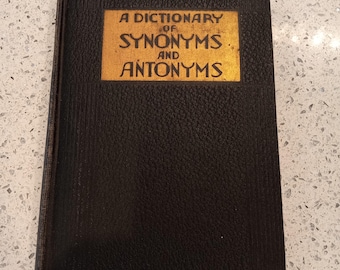 A Dictionary of Synonyms and Antonyms by Joseph Devlin, Popular