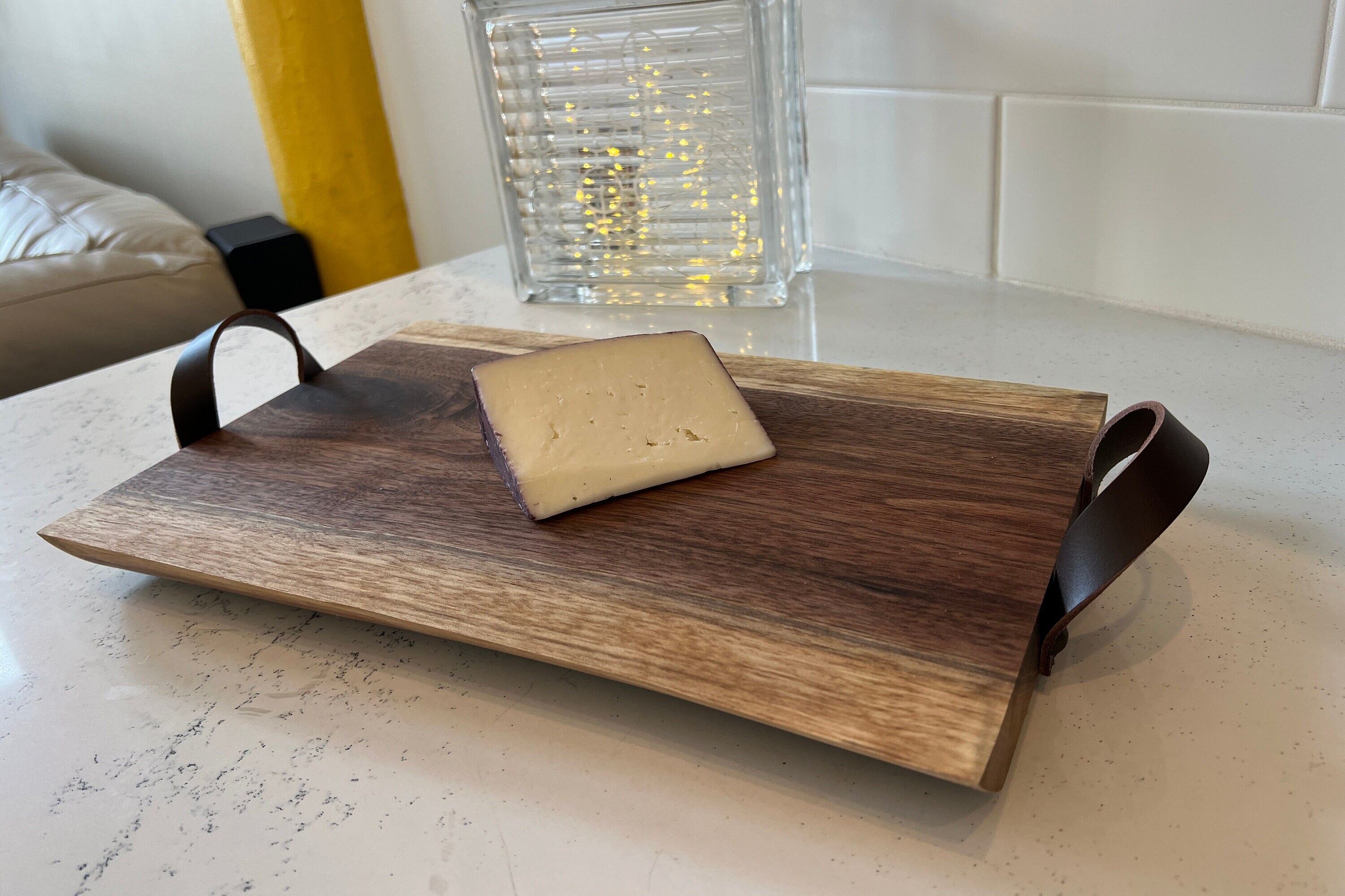 Large Charcuterie w/leather handles