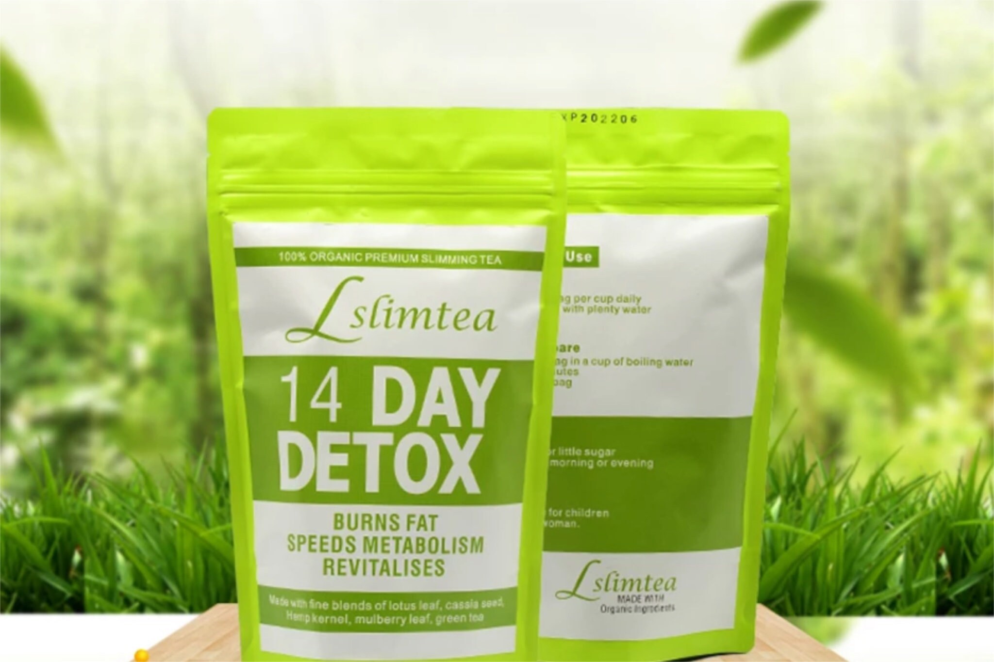 Meilleur Thé Minceur, Détox, Ballonnements Ultra Performants - Slim & Detox Tea, Bloating