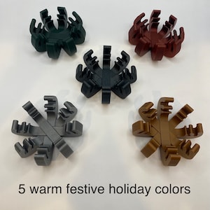 Christmas Tea Candle Holders ( Warm Colors )