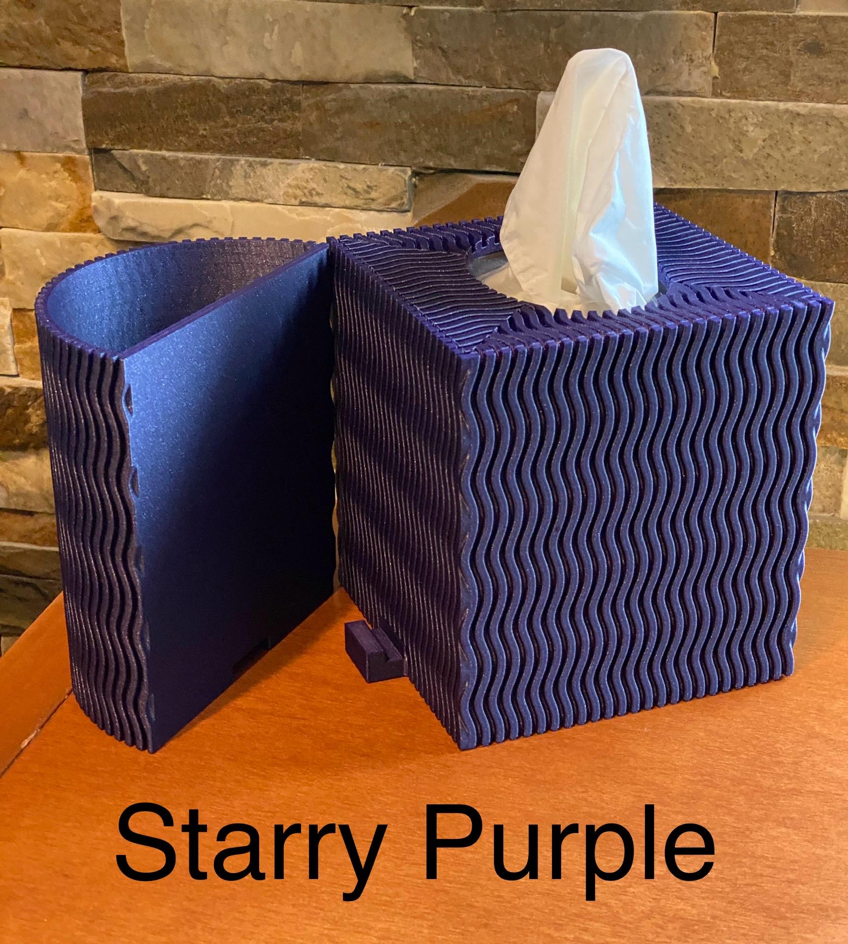 Tissue Box Cover With Detachable Side Waste Can - Etsy