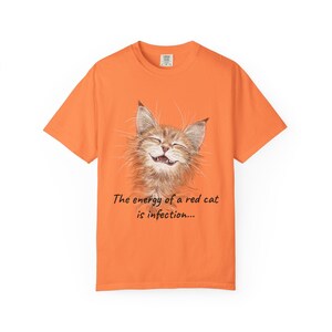Playful Cat T-Shirt | The Energy of a Red Cat is Infectious | Unisex Funny Tee, Cat Lover Gift, Animal T-Shirt, Pet Enthusiast [...]