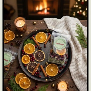 Wheel of the Year Simmer Pot Kits for Seasonal Rituals and Home Cleansing