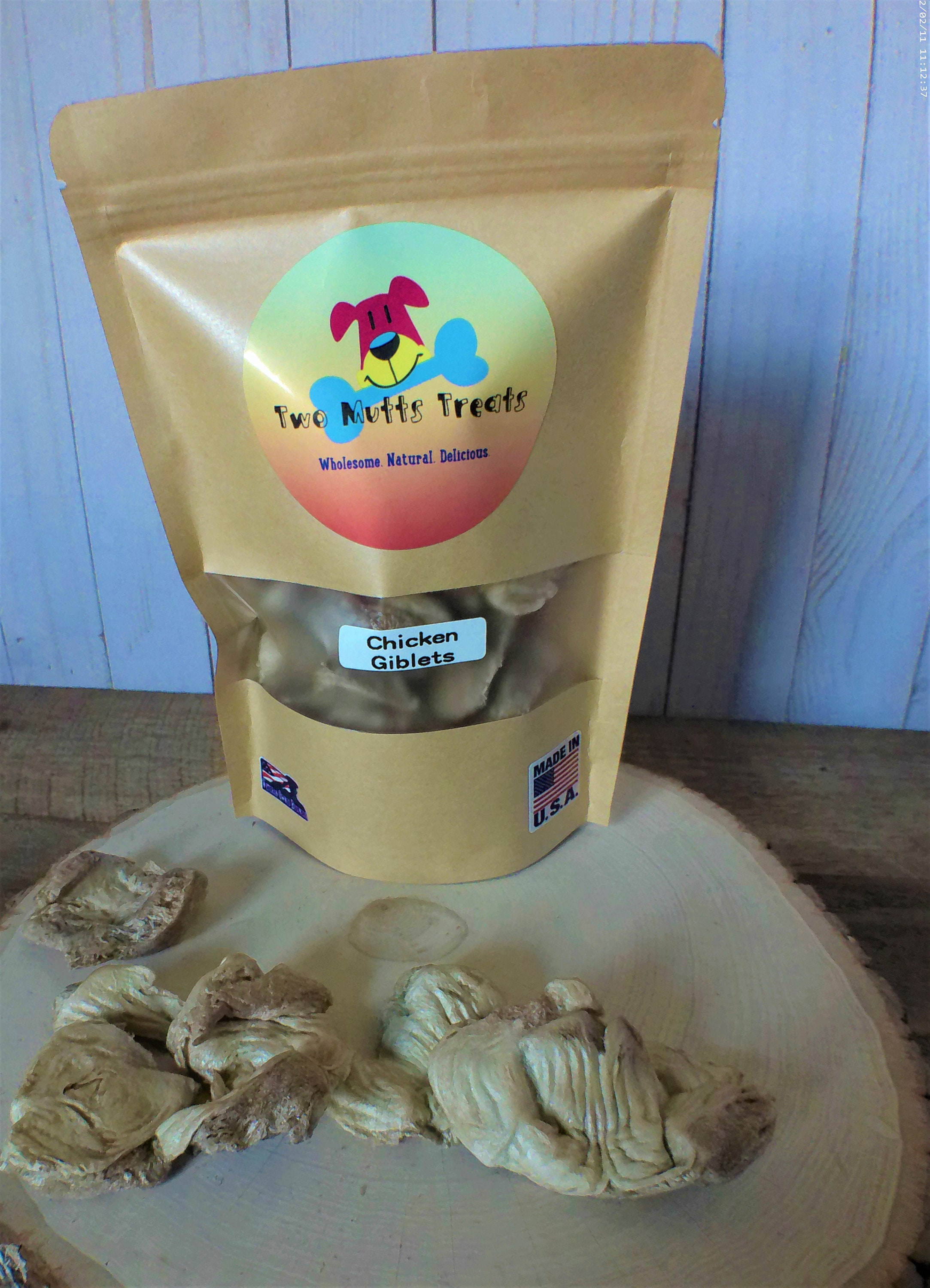 FREEZE DRIED GIZZARDS for Dogs Homemade Dog Treats Freeze Dried Giblets
