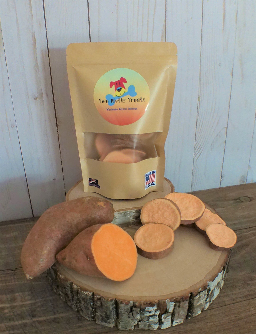 SWEET POTATO Dog TREATS Gluten Free Freezedried Yam Treats for Dogs Etsy