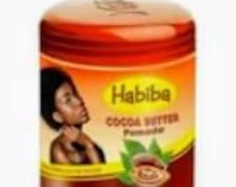 Pomata al burro di cacao Habiba 150ml, Pomata al burro di cacao Habiba, Pomata Habiba, Burro di cacao Habiba 250ml, Cosmetici Ghandour, Prodotto del Ghana