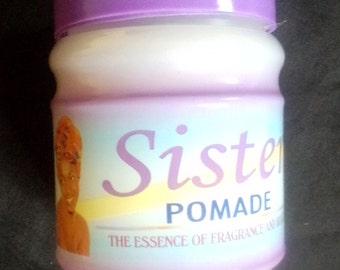 Sister Pomade, Sister Pomade 175g, Scented Pomade Ghandour Cosmetics, The Essence Of Fragrance & Beauty, Product Of Ghana