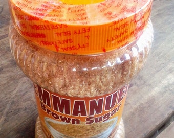 Emmanuel Brown Sugar, Unrefined Cane Sugar 800g, Brown Sugar, Unrefined Cane Sugar, Product Of Ghana