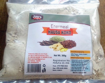 Hausa Koko, Hausa Koko 300g, Koko Porridge, Hausa Koko Porridge, Organic Millet, Made in Ghana