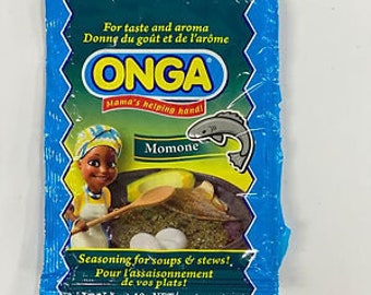 Assaisonnement classique Onga 6 g en lanières de 10, assaisonnement classique Onga, poudre pour soupe/ragoût classique Onga, sachet d'assaisonnement classique,