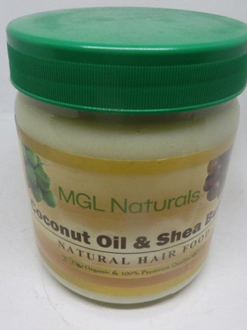 MGL Naturals Coconut Oil & Shea Butter Hair Food Organic 100 Etsy Canada