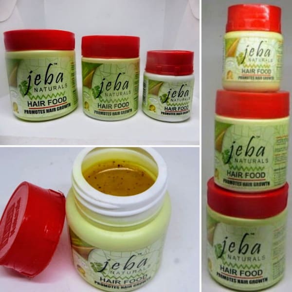 Nourriture capillaire JEBA Naturals Nourriture pour la croissance des cheveux Jeba 100 g 250 g 380 g Produit ghanéen ACHAT EN VRAC