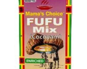 Mama's Choice Cocoyam Fufu, Fufu Cocoyam, Farine De Cocoyam, Farine De Fufu, Mélange De Fufu, Mama's Choice Fufu, Produits du Ghana