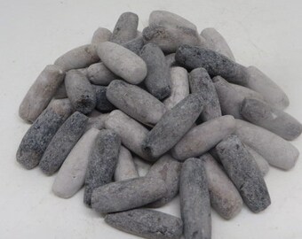 Bentonite Ayilor Clay Sticks Baked Bentonite Clay Sticks Edible Clay Sticks Natural Clay 20 Mini Pieces Handmade in Ghana