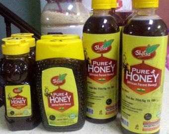 Pure Honey, African Forest Honey, Ghanaian Pure Homey, 100% Natural Honey, Pure Honey 250ml 360ml & 500ml, Shifaa Pure Honey, Made In Ghana