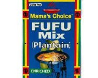 Mama's Choice Weegbree Fufu, Weegbree Fufu, Weegbreemeel, Fufu Meel, Fufu Mix, Mama's Choice Fufu, Ghana Producten