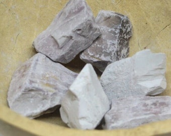Calaba Clay, Large Clay Chunks, Kaolin,  Kalaba Chalk, Edible Clay, Large Chunk Clay, Bentonite Clay Chunks, 6-9-12 pieces, Product Of Ghana