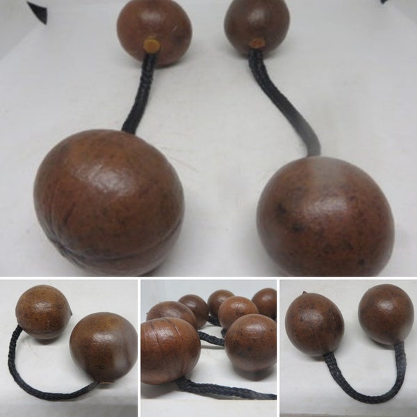 Standard Aslatua Calabash Musical Instrument Kushka Authentic Single Hand Percussion African Shaker Small 5" Gift Ideas Handmade in Ghana