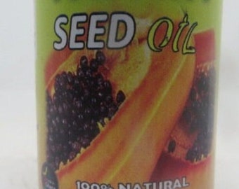 Organic Papaya Seed Oil African Paw Paw Cold Pressed Papaya 100% Pure Natural Processed in Ghana