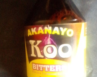 KOO Bitters, AKANAYO Koo Bitters, Koo Bitters, Kooko Bitters 450ml, Product Of Ghana