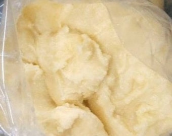 1KG Raw Shea Butter, Ivory Shea Butter, Shea Body Butter,Premium Shea Moisturizer, Formulators Shea Butter Handmade in Ghana To Your Door