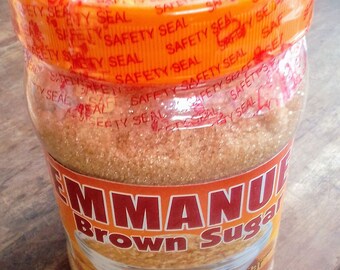 Emmanuel Brown Sugar, Unrefined Cane Sugar 400g, Brown Sugar, Unrefined Cane Sugar, Product Of Ghana