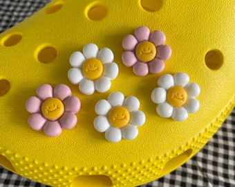 Happy Daisy Croc Shoe Charms