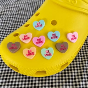 Shoe Charms | Be Mine Conversation Heart
