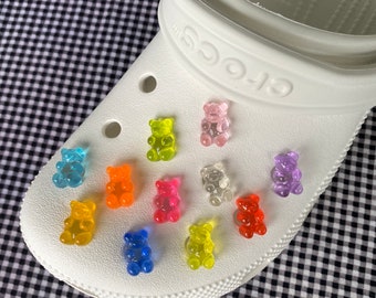 Croc Shoe Charms | Clear Gummy Bears