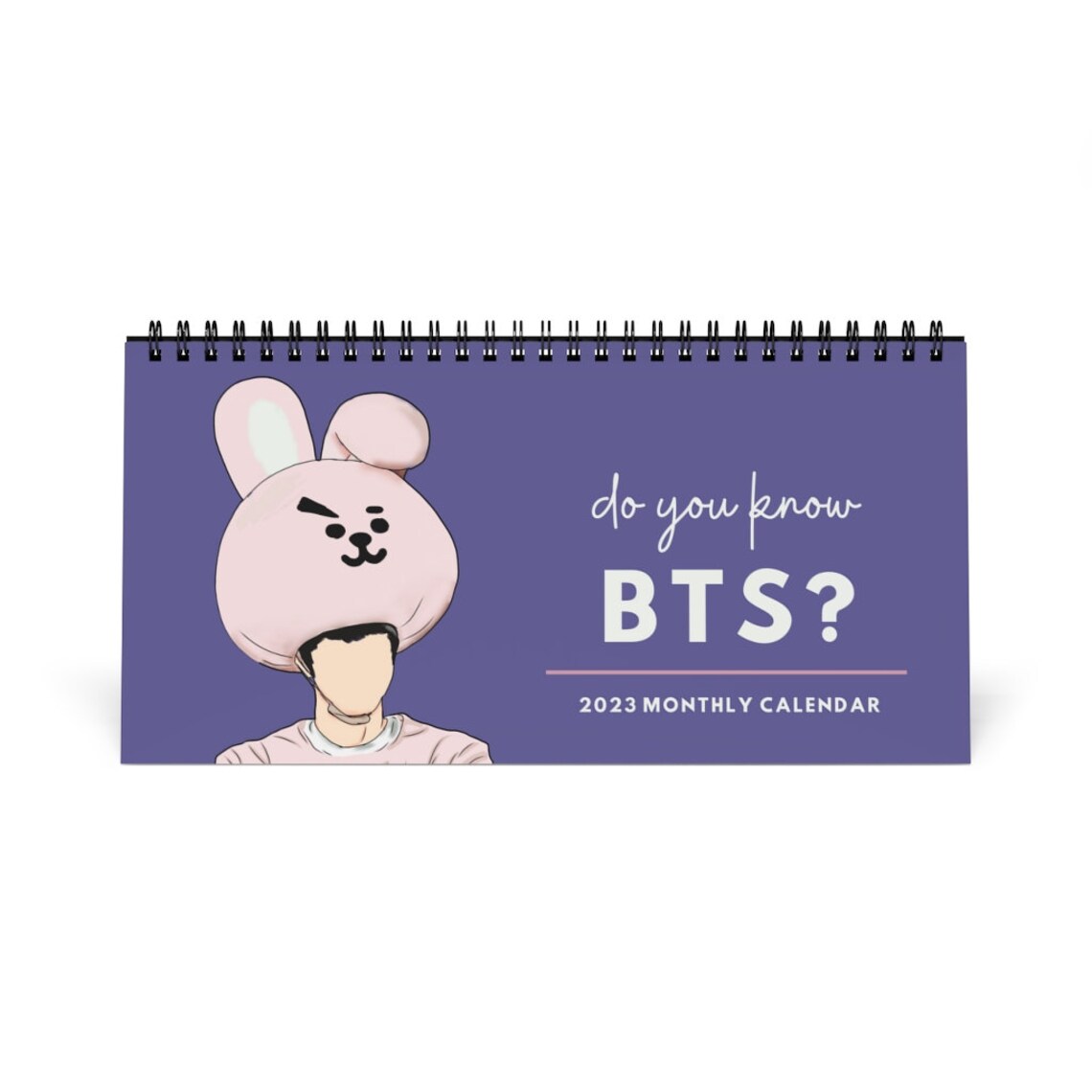 BTS Desk Calendar 2023 Desk Calendar BTS Army Gifts Kpop Etsy
