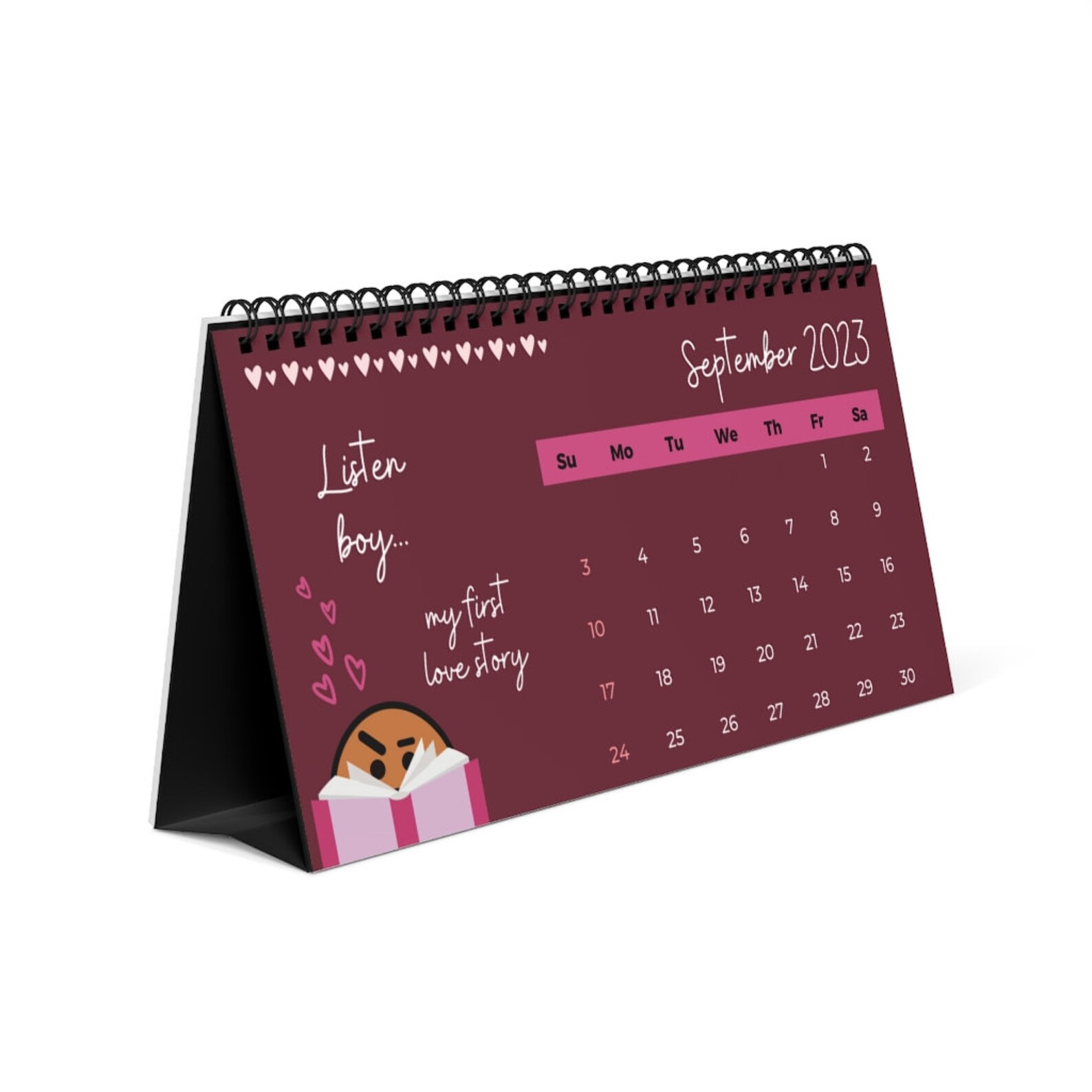 BTS Desk Calendar 2023 Desk Calendar BTS Army Gifts Kpop Etsy