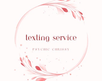 Intuitive  15 minute Psychic Texting Reading: Spiritual Guidance, Remote Tarot