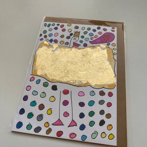 Gold leaf, Birds