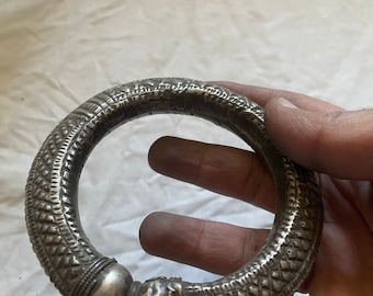 Bracelet en argent du Yémen