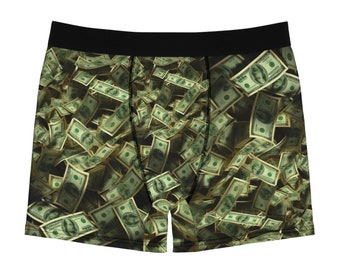 Thousand Dollar Get Money Boxer Briefs Novelty Funny Gift Underwear