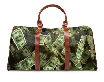 Thousand Dollar Get Money Travel Bag Novelty Funny Gift Business Man Gift For Husband Gift For Friend Drip Expensive Bag