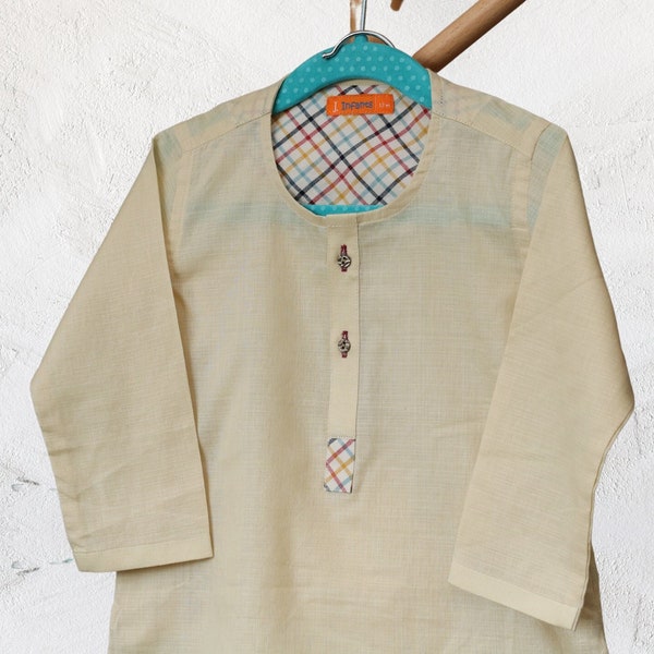 Junaid Jamshed Boys Eid Kurta Shalwar | Infant Kameez Shalwar | Pakistani Indian Kids Clothes | Wedding Clothes for Kids | Size 8 Months