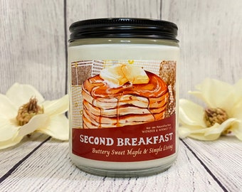 Second Breakfast - Fantasy Inspired Candle, 8oz soy wax