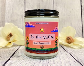In the Valley - Game Inspired Candle, 8oz soy wax