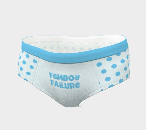 Femboy Failure Underwear, Femdom Panties for Men, Male Kink Submissive Fdom  Msub Tucking Panty, Pattern, Naughty Valentnes Gift for Him, 