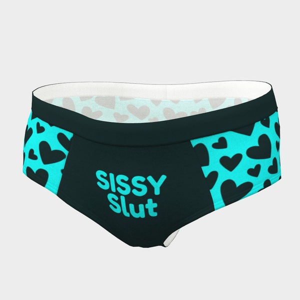 Sissy Slut Training Panties, Femdom Pegging Lingerie, Male Kink Submissive FDom MSub Panty, Sexy Lingerie, Role Play Costume, Mens Underwear