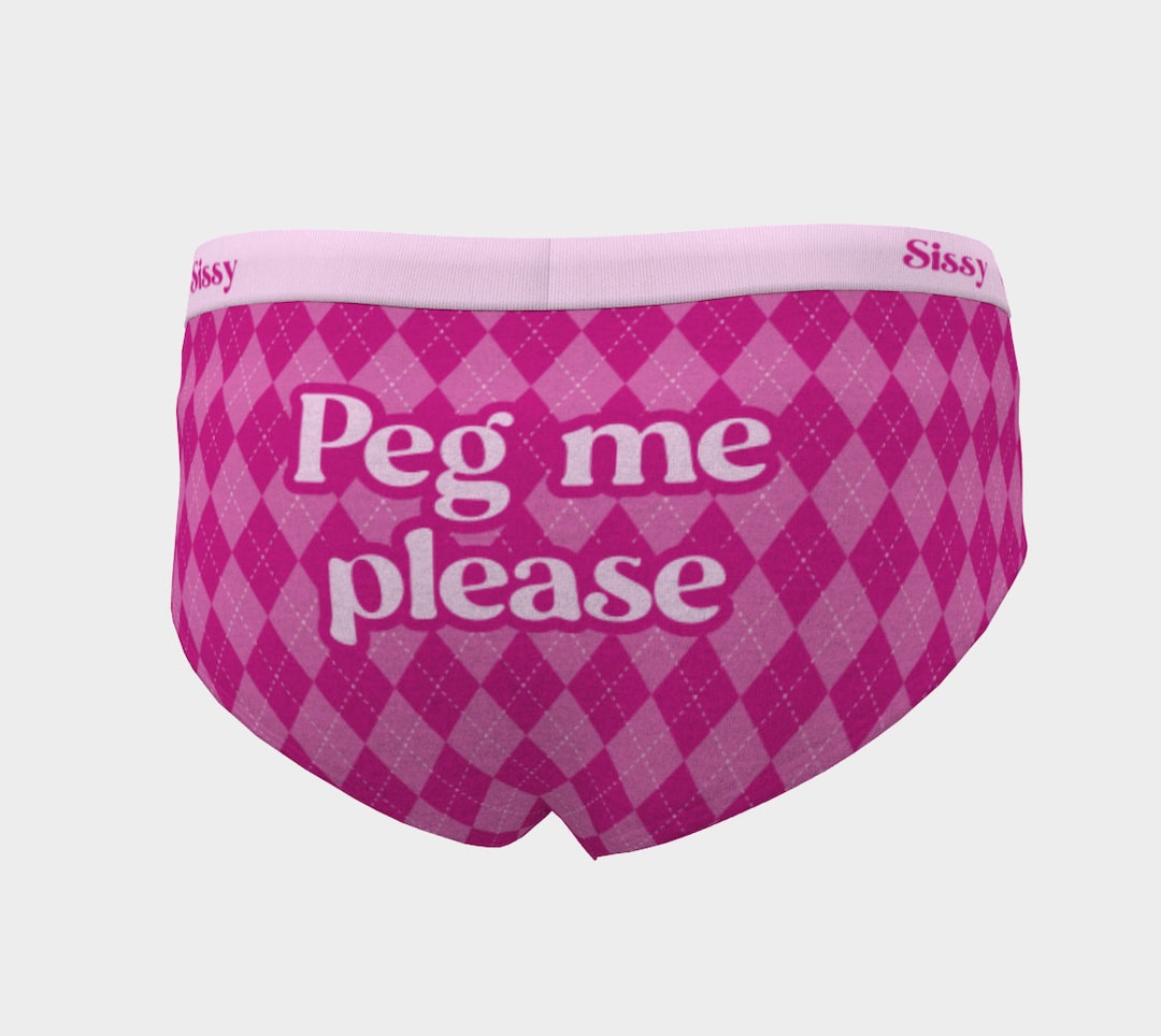 Sissy Panty for Men, Peg Me Please Femdom Lingerie, Sexy Mens Panties ...