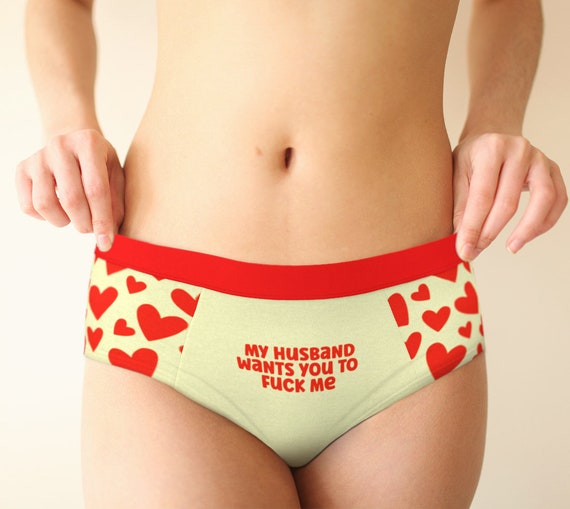 Hotwife Panties for Her, Naughty Hotwife Lingerie, Sexy Underwear for  Hotwife, Vday Gift for Wife, Bachelorette Party Gift for Bride 