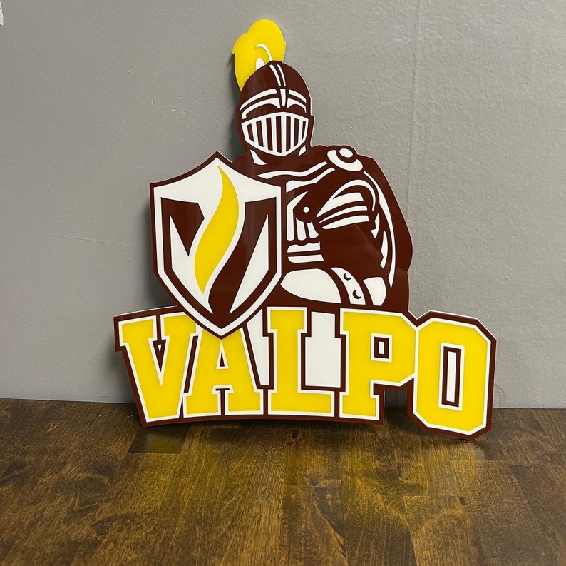 Valparaiso Logo Acrylic Sign / Bar Sign / Valpo - Etsy
